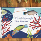 Couverture illustrée du carnet de plongée